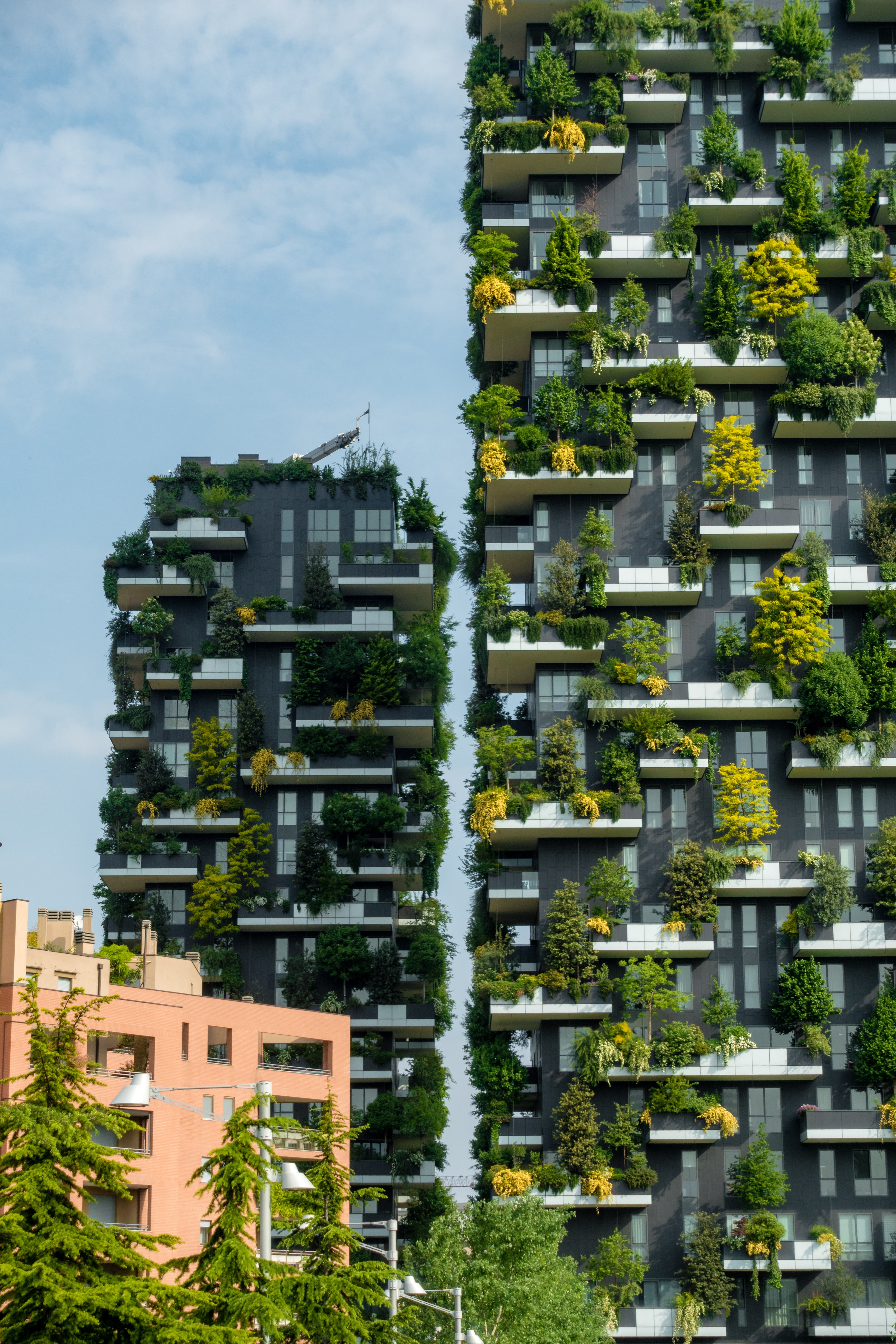 The Vertical Forest building in Milan - Photo by Daniell Sessler on Unsplash